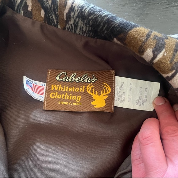 Cabelas wool vintage coat - Picture 3 of 3